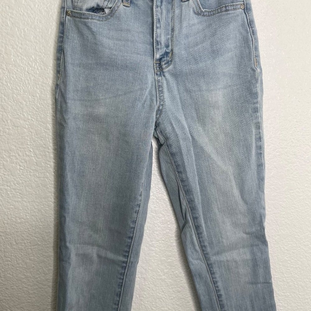 RSQ Jeans Womens Super High Rise Jeggings Light Wash Blue Skinny Size 00/23 - Picture 7 of 10